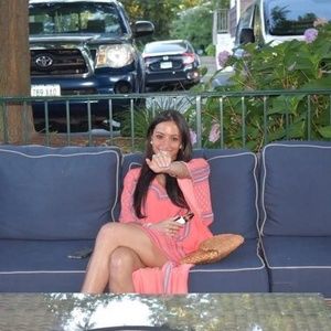 COPY - The orange BCBG dress